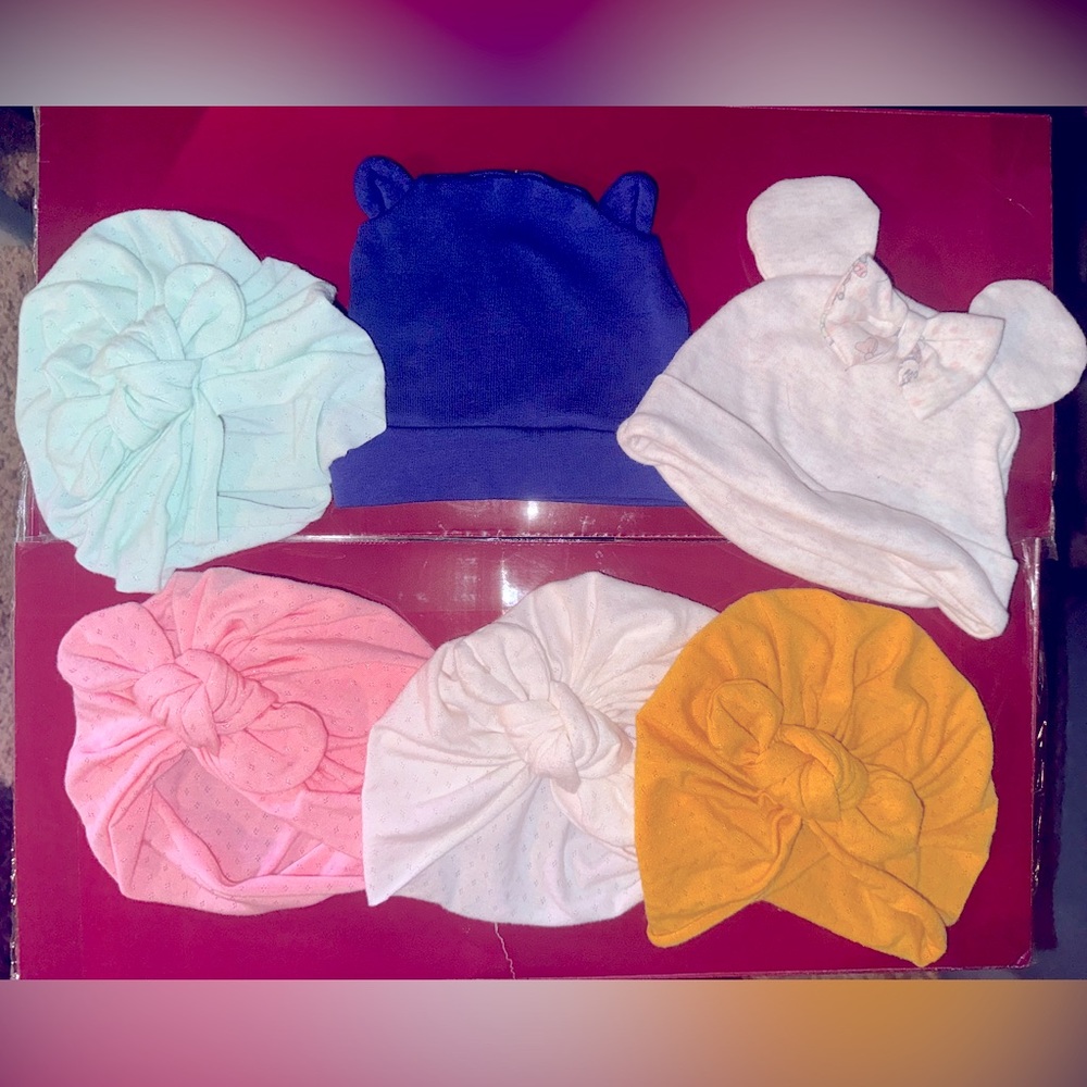Baby turbans and caps